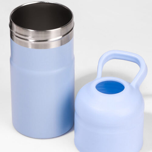 Portable Double Wall Can Bottle Cooler Stainless Steel Keeps Beverage Cold for Hours