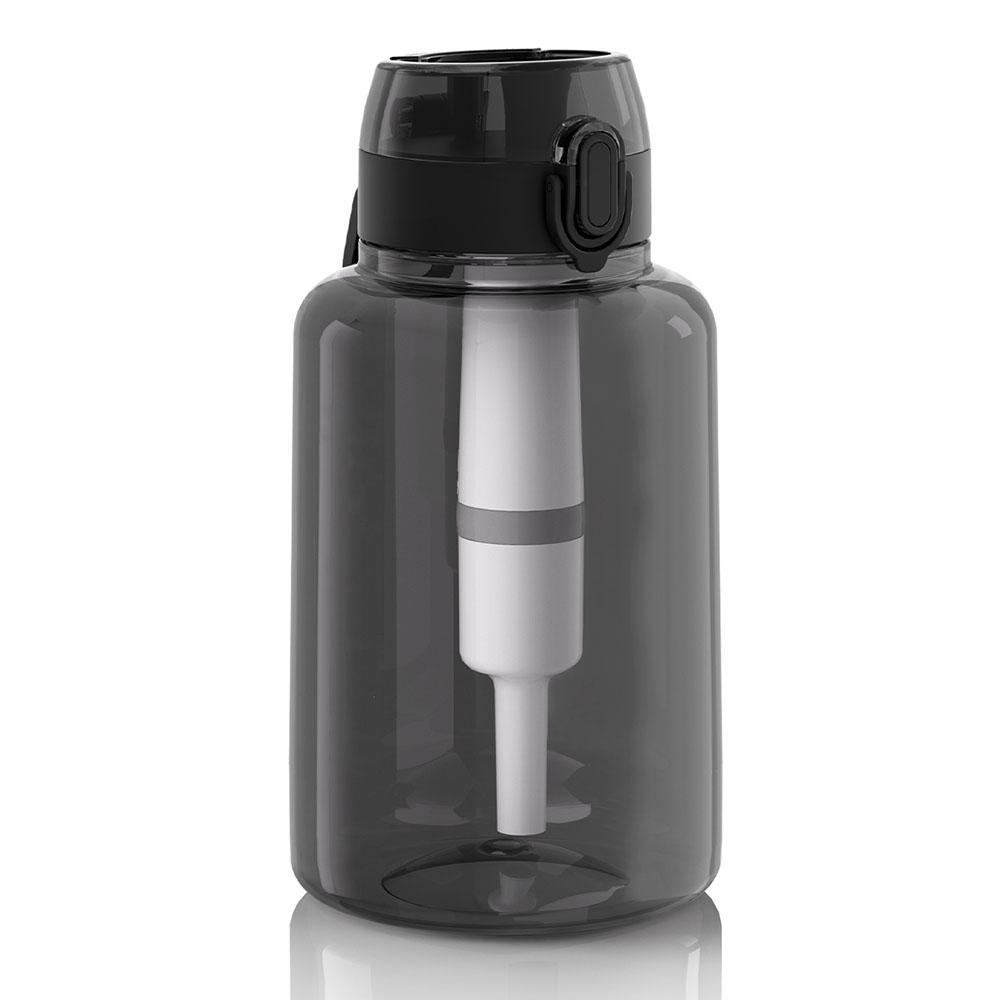 Reusable Water Bottle With Filter for Travel Sports Hiking Camping Biking Fitness
