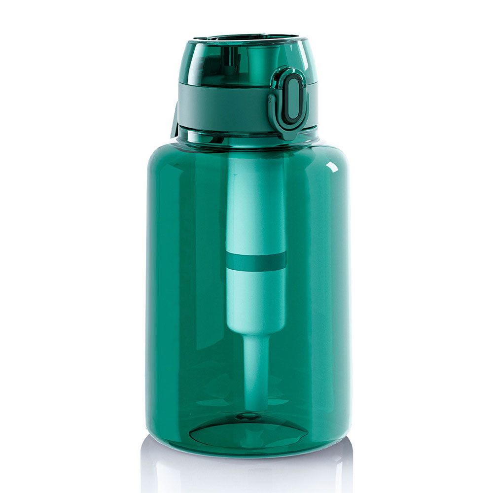 Reusable Water Bottle With Filter for Travel Sports Hiking Camping Biking Fitness