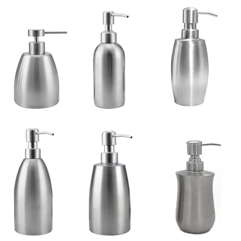 stainless steel soap dispenser
