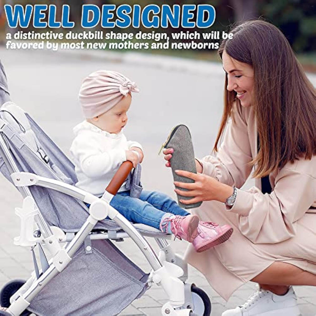 Custom Logo Portable High Quality Insulated Travel Breastmilk Baby Bottle Bag