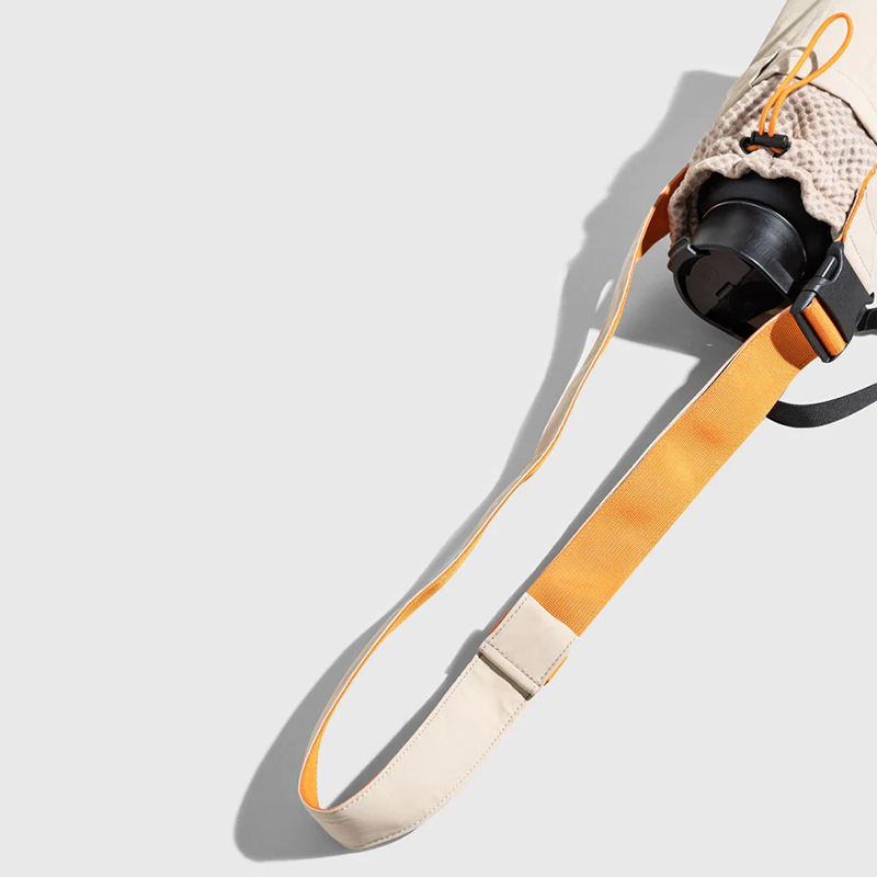 Custom Logo Waterproof Gym Sport Shoulder Nylon Crossbody Water Bottle Holder Sling Bag