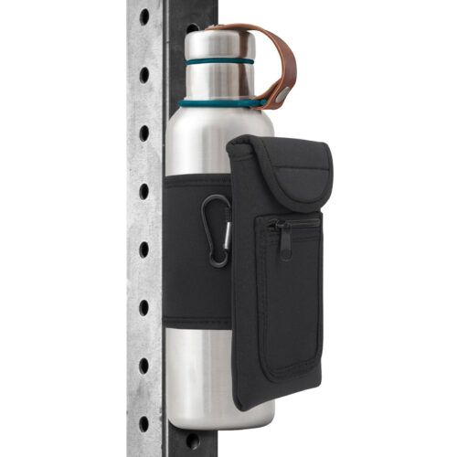 Multipurpose Outdoor Waterproof Sports Gym Magnetic Phone Holder Insulated Water Bottle Bag