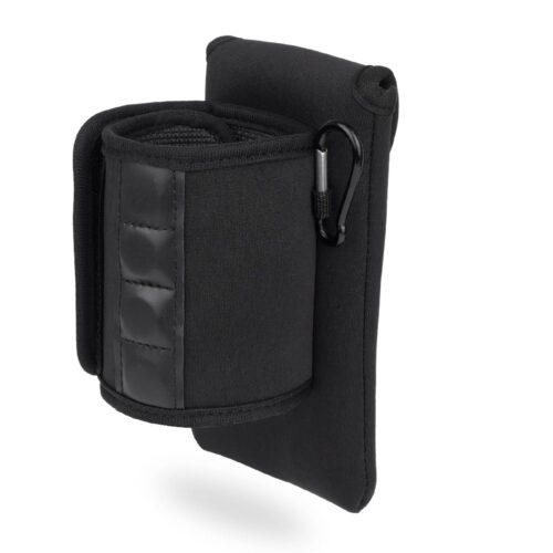 Multipurpose Outdoor Waterproof Sports Gym Magnetic Phone Holder Insulated Water Bottle Bag