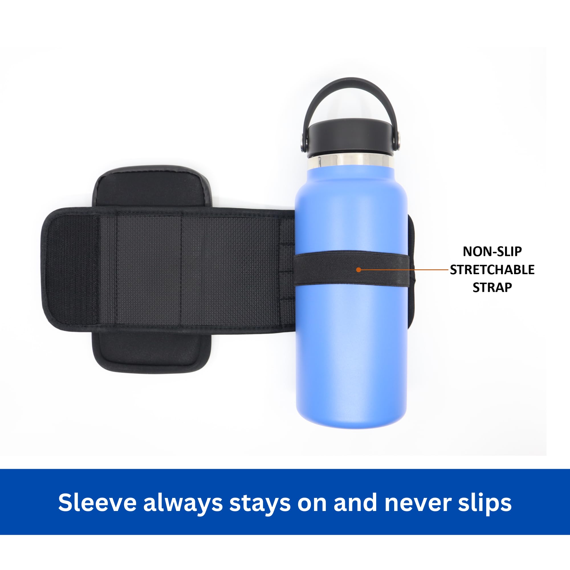 Outdoor Waterproof Sports Phone Holder Gym Bag Magnetic Water Bottle Sleeve