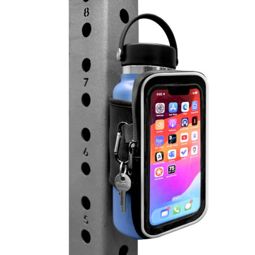 Outdoor Waterproof Sports Phone Holder Gym Bag Magnetic Water Bottle Sleeve