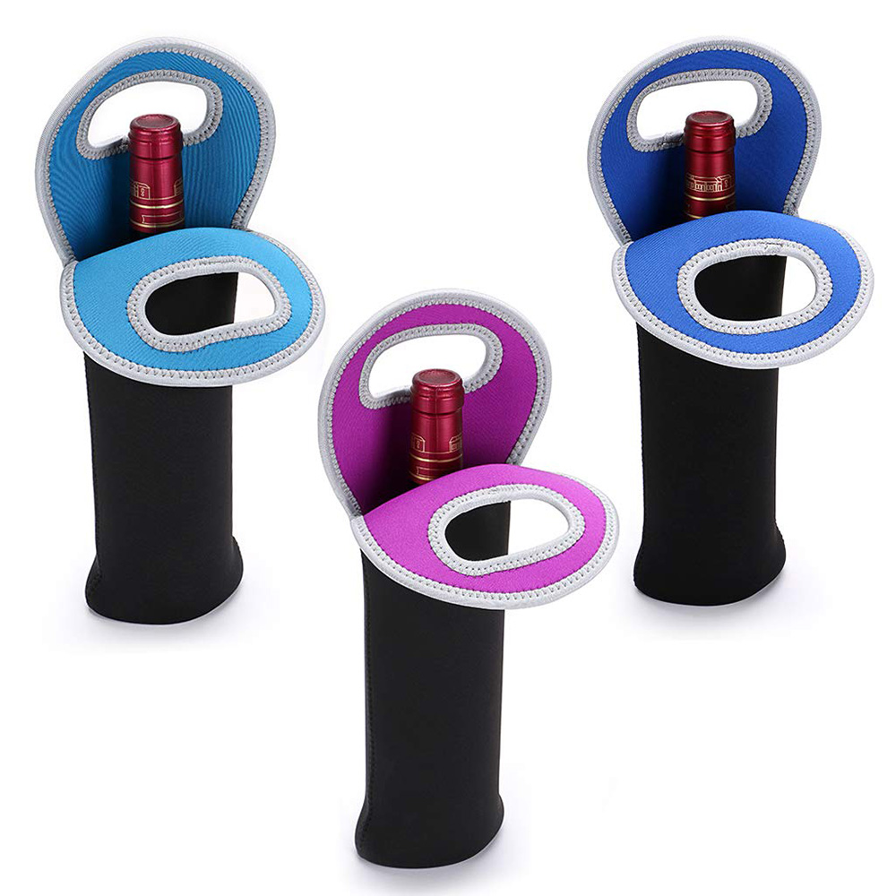Portable Wholesale Insulator Carrier Custom Insulated Bottles Beer Tote Neoprene Cooler Bag