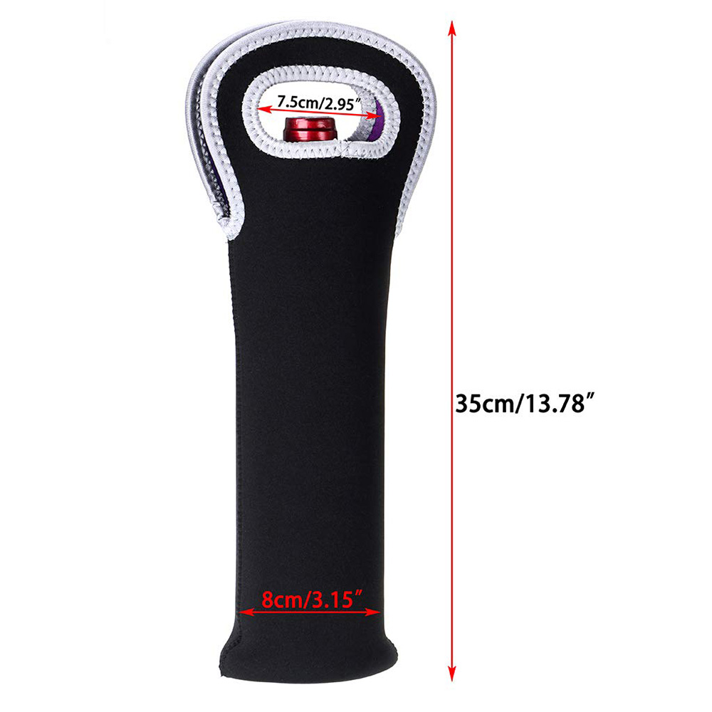 Portable Wholesale Insulator Carrier Custom Insulated Bottles Beer Tote Neoprene Cooler Bag