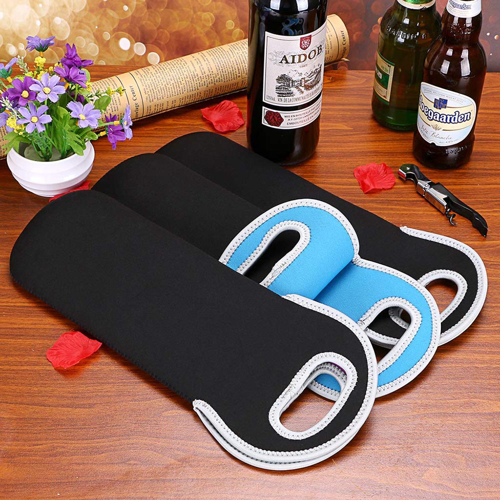 Portable Wholesale Insulator Carrier Custom Insulated Bottles Beer Tote Neoprene Cooler Bag