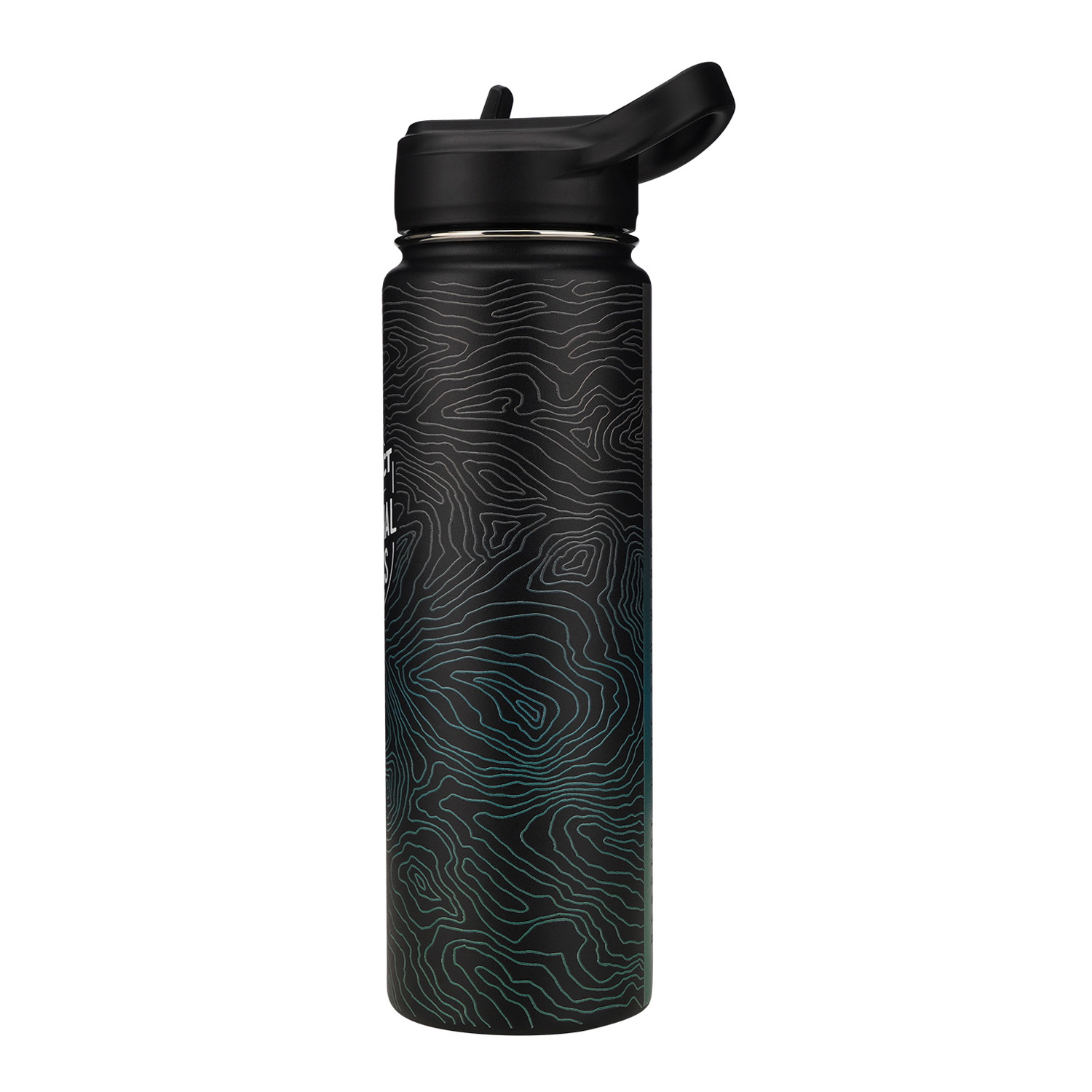 Protect Our National Parks Water Bottle with Straw Cap 24oz Insulated Custom 3D printing