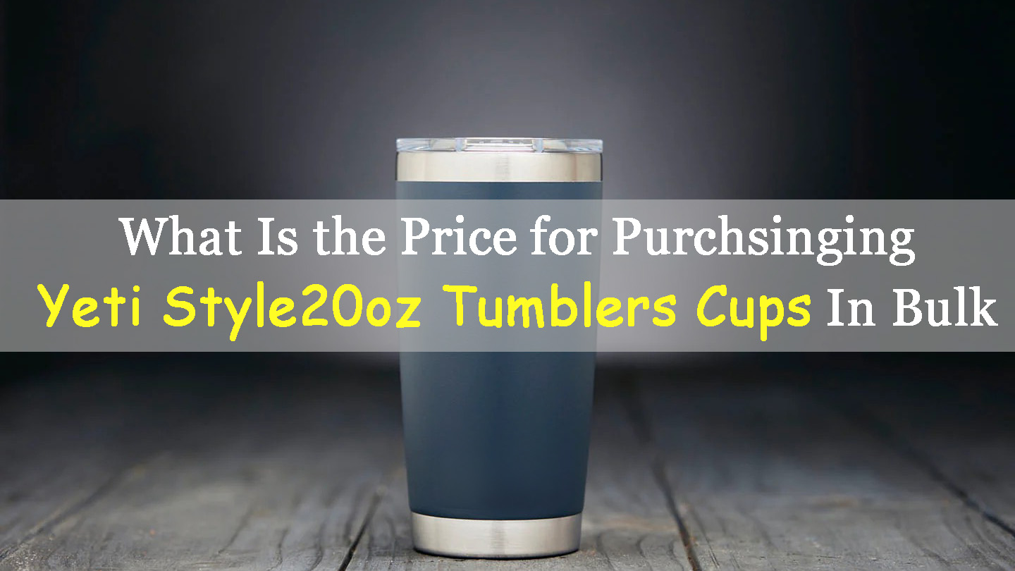 Yeti Blue tumbler 20oz