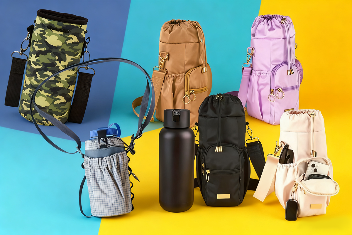 stylish bottle sling bags