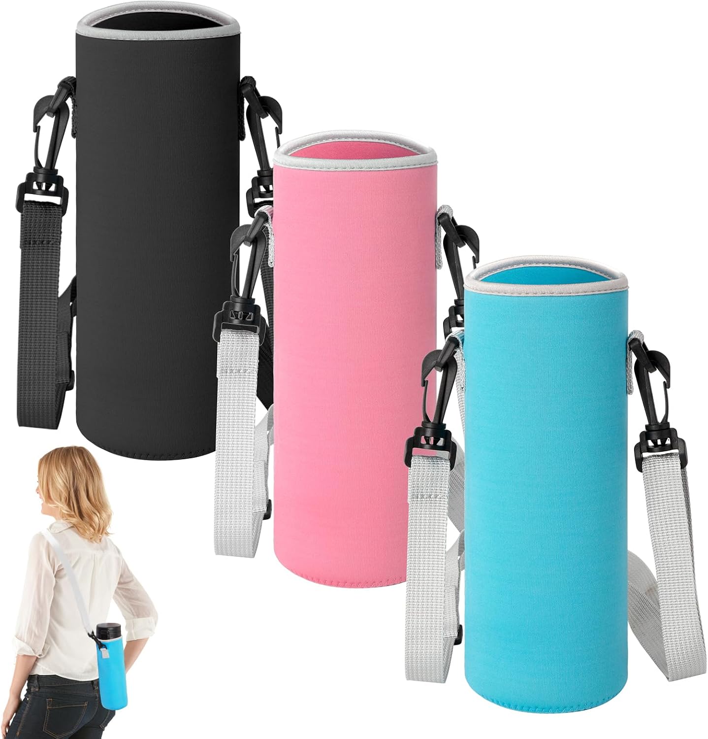 water bottle holder carrier made of neoprene water bottle holder carrier made of neoprene