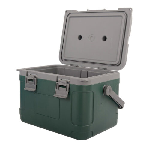 22QT Custom Logo Color Plastic Hard-Sided Cooler Box for Outdoor Camping Food Grade 21L