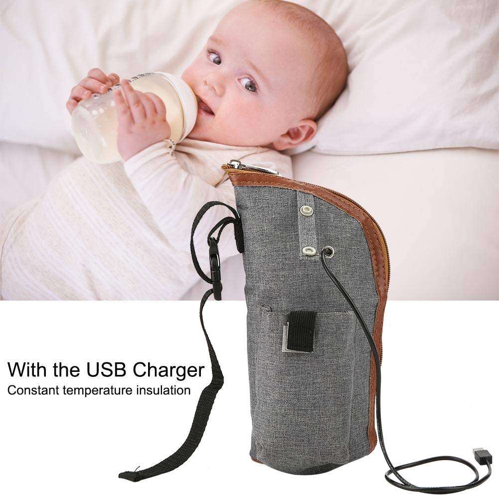 Portable Polyester Waterproof Mom Nursing Breast Thermal Milk Bottle Insulated Baby Ice Cooler Bag