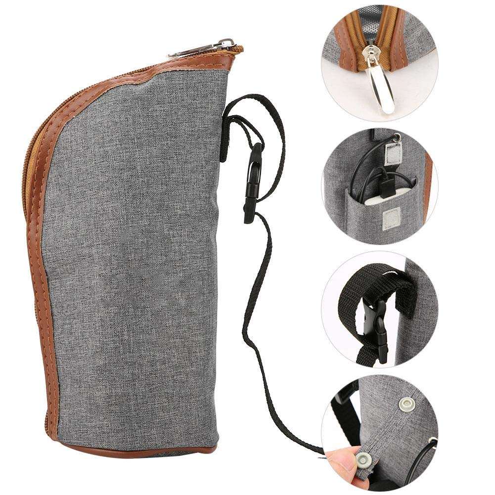 Portable Polyester Waterproof Mom Nursing Breast Thermal Milk Bottle Insulated Baby Ice Cooler Bag