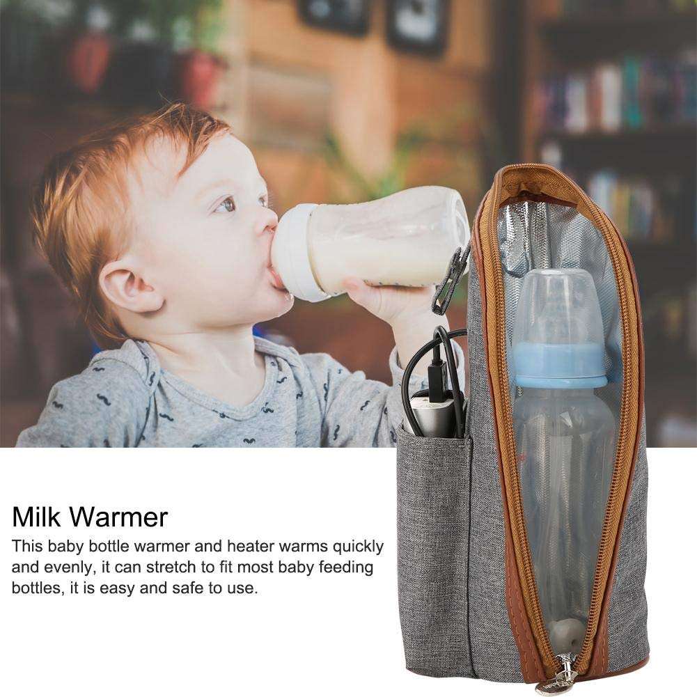 Portable Polyester Waterproof Mom Nursing Breast Thermal Milk Bottle Insulated Baby Ice Cooler Bag