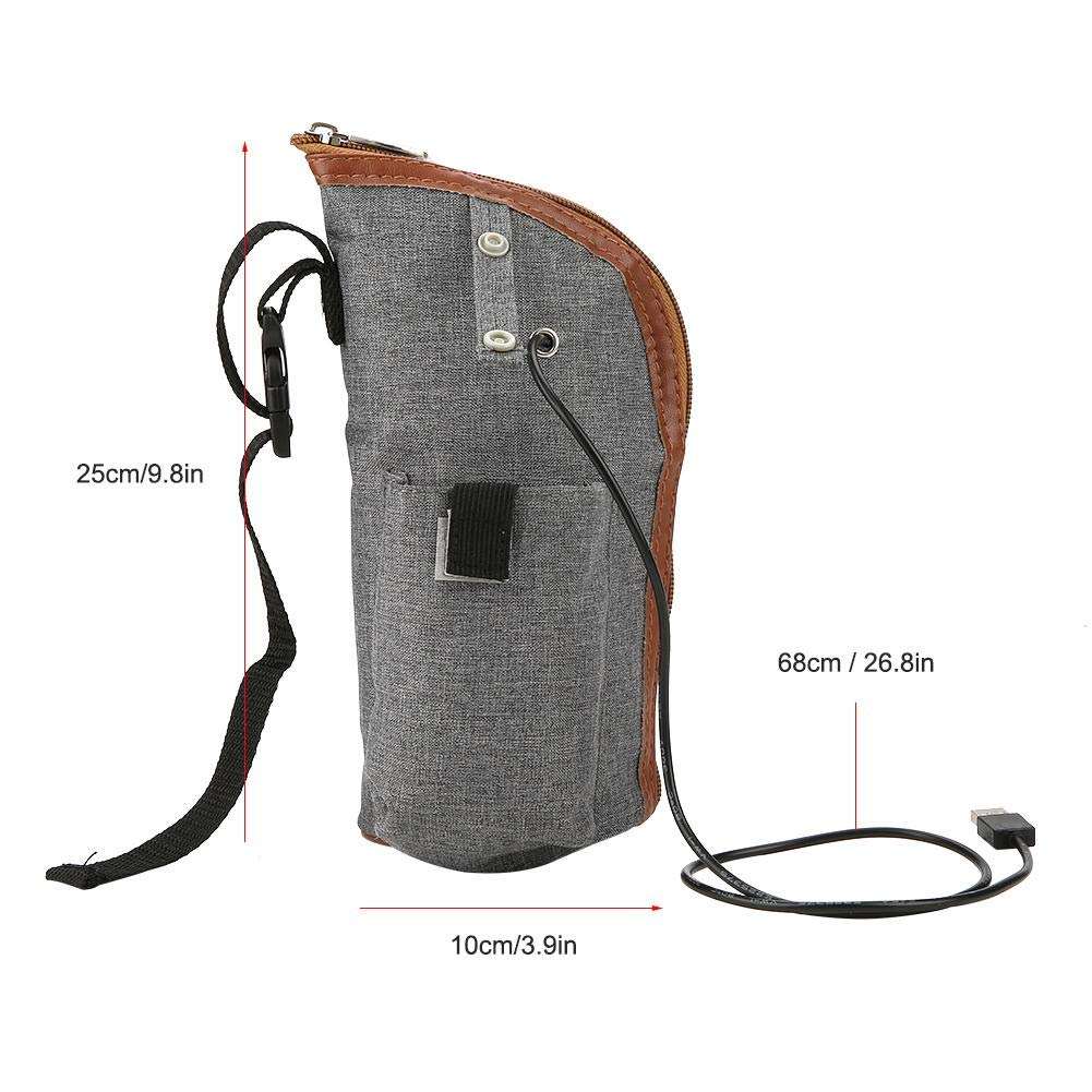 Portable Polyester Waterproof Mom Nursing Breast Thermal Milk Bottle Insulated Baby Ice Cooler Bag