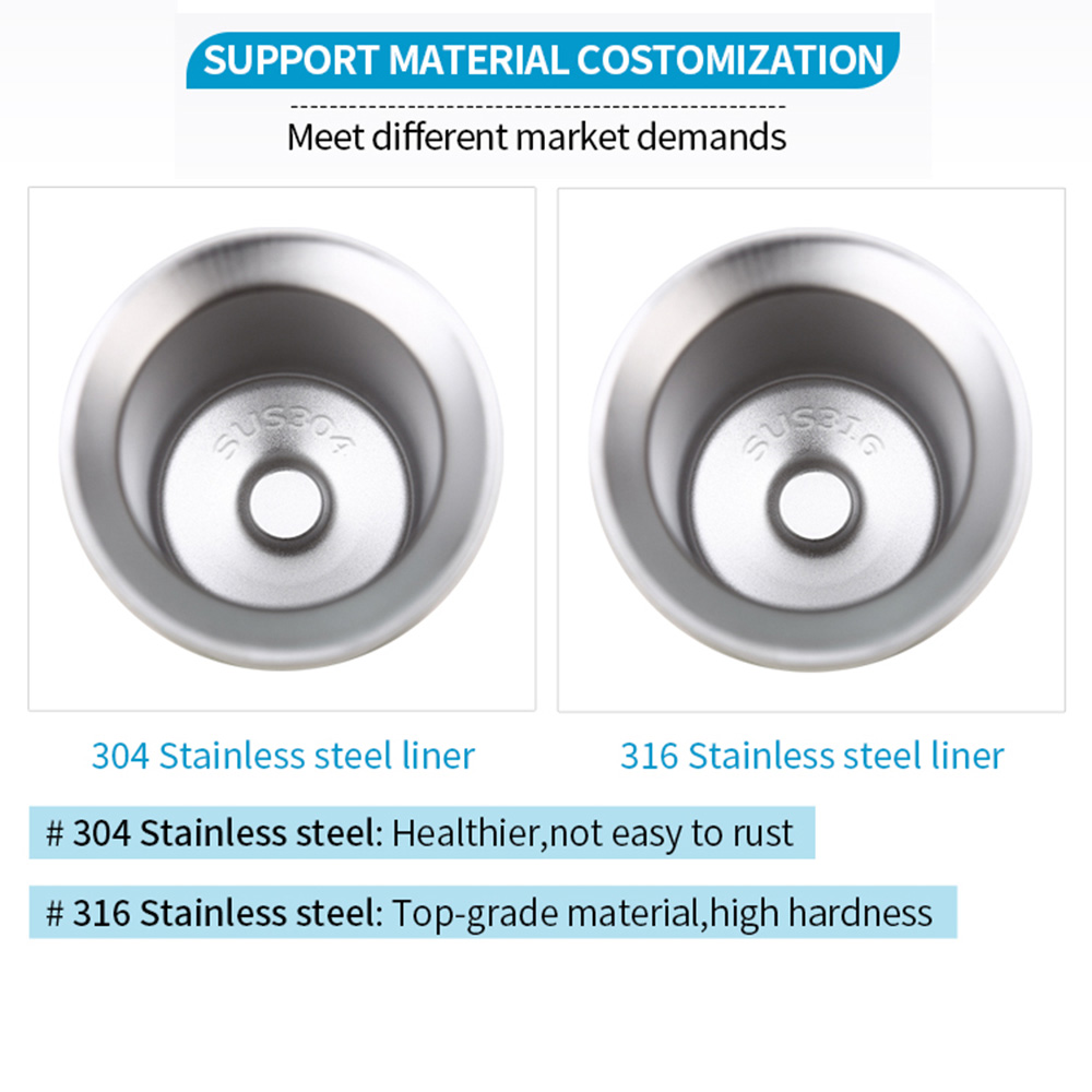 Wholesale Modern South American Design Stainless Steel Tea Mug Vacuum-Insulated Yerba Mate Cup with Bombilla Straw for Coffee