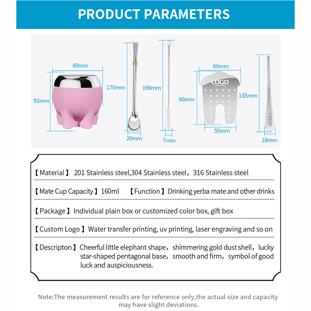 Wholesale Stainless Steel Yerba Mate Drinking Cup Reusable Coffee Mugs Set Gift for Office Outdoor Tour