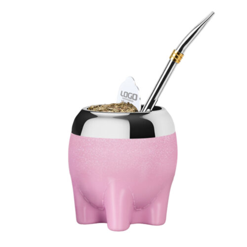 Wholesale Stainless Steel Yerba Mate Drinking Cup Reusable Coffee Mugs Set Gift for Office Outdoor Tour