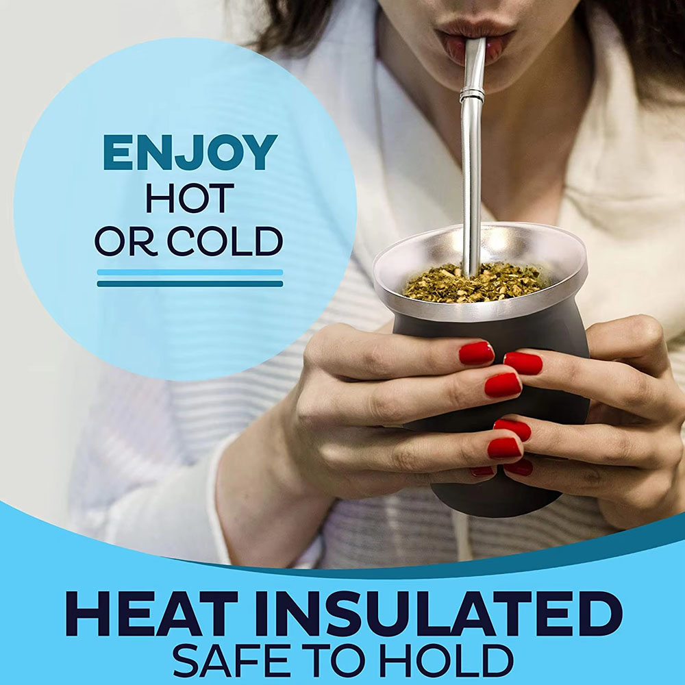 heat insulation of yerba mate tea cup