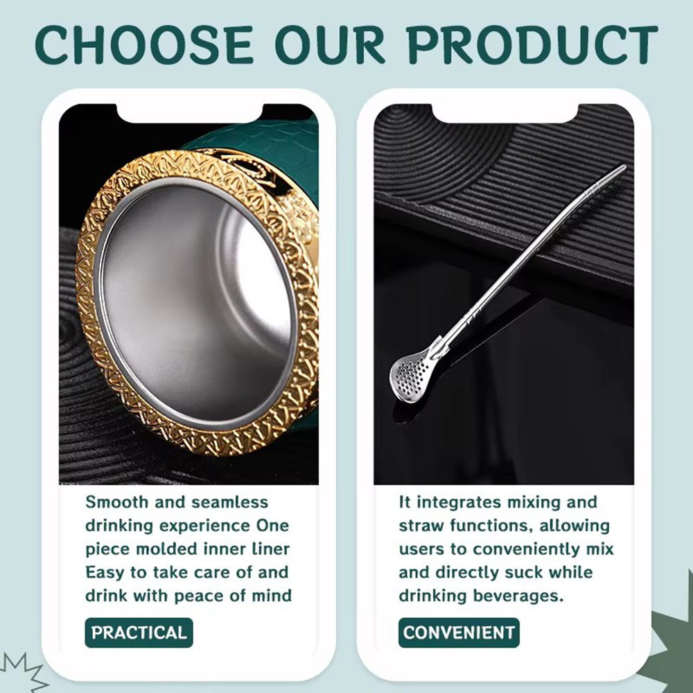practical and convenient yerba mate cup