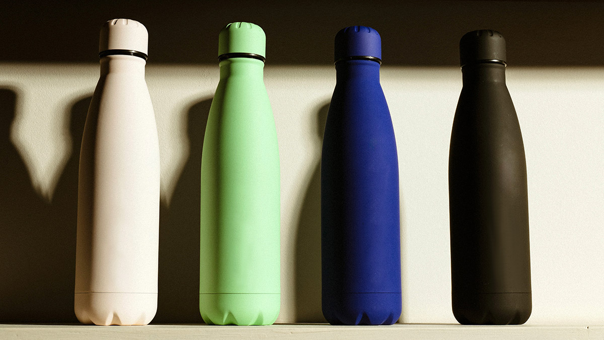 stainless steel water bottle thermos container