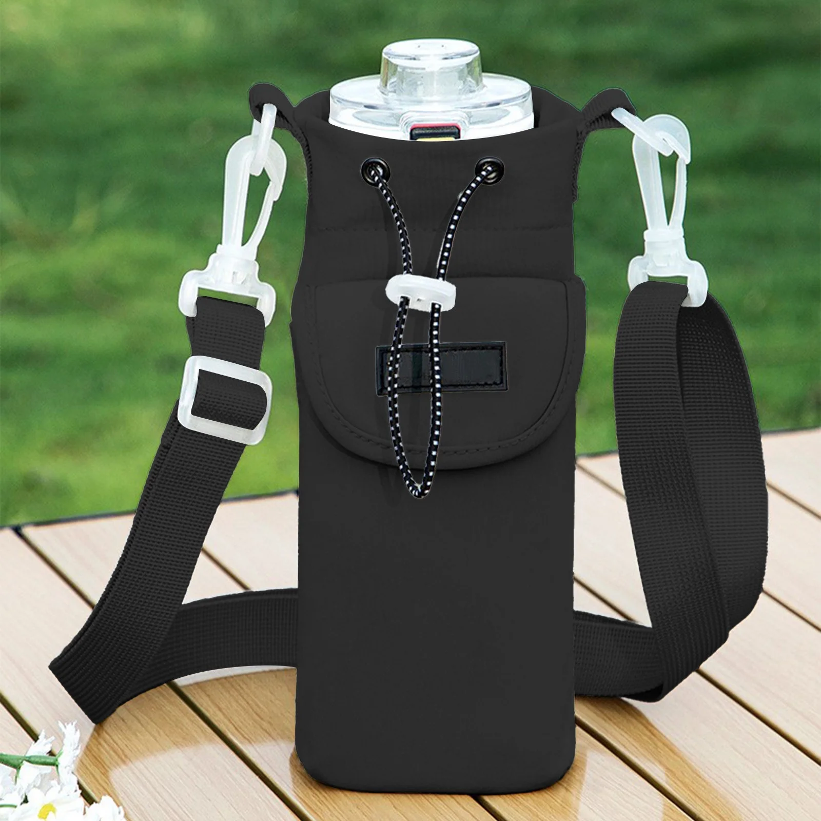water bottles carrier with drawstring cling water bottles carrier with drawstring cling.
