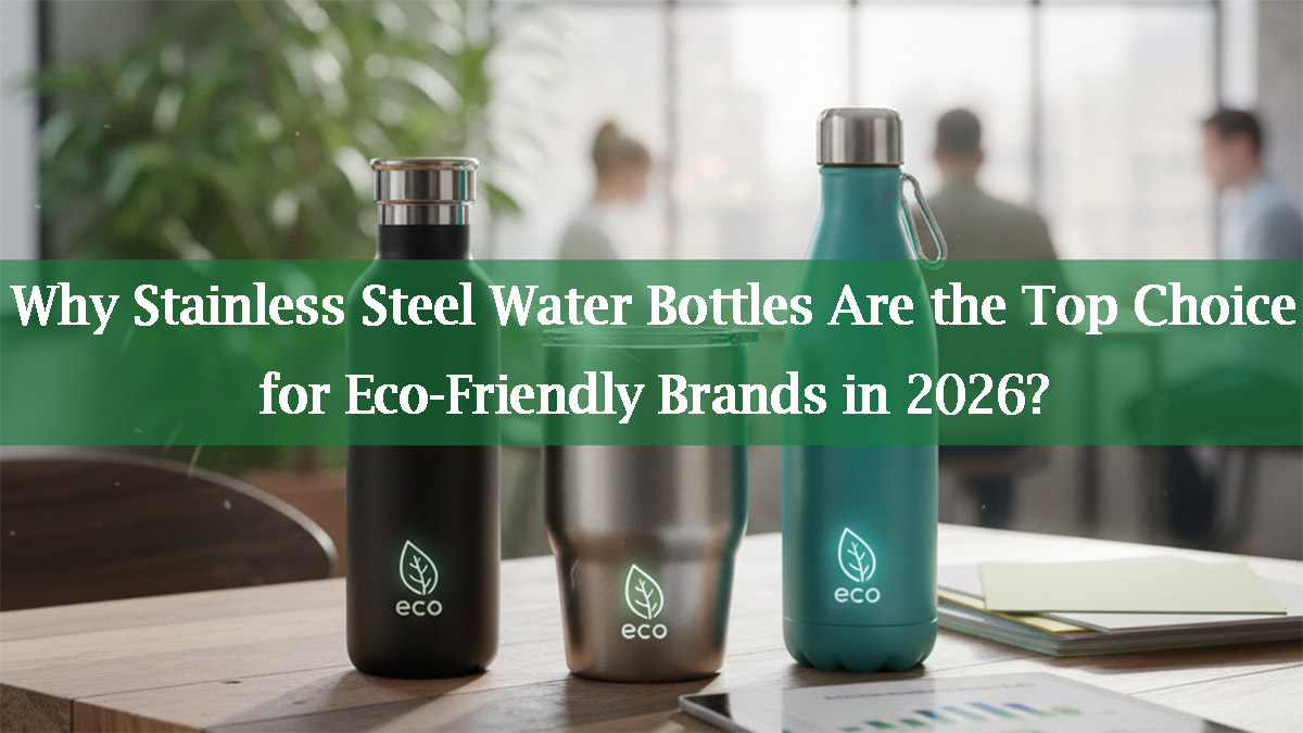 Why Stainless Steel Water Bottles Are the Top Choice for Eco-Friendly Brands in 2026