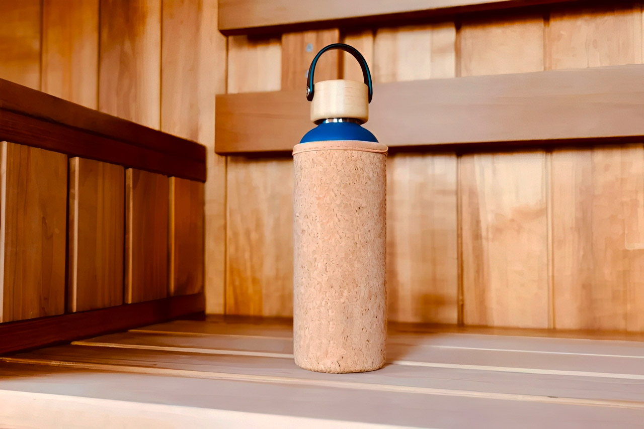 insulated sauna water bottle