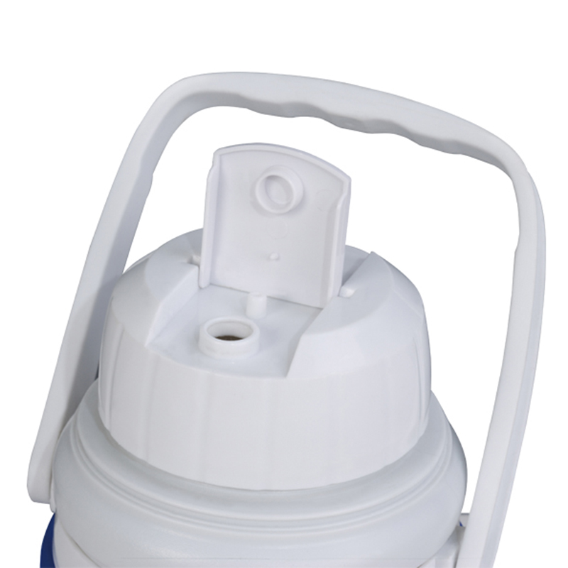 1.5QT Food Grade Plastic Insulated 0.4 Gallon Small Reusable Beverage Water Cooler Jug Ice Bucket Outdoor with Handle 1.4L