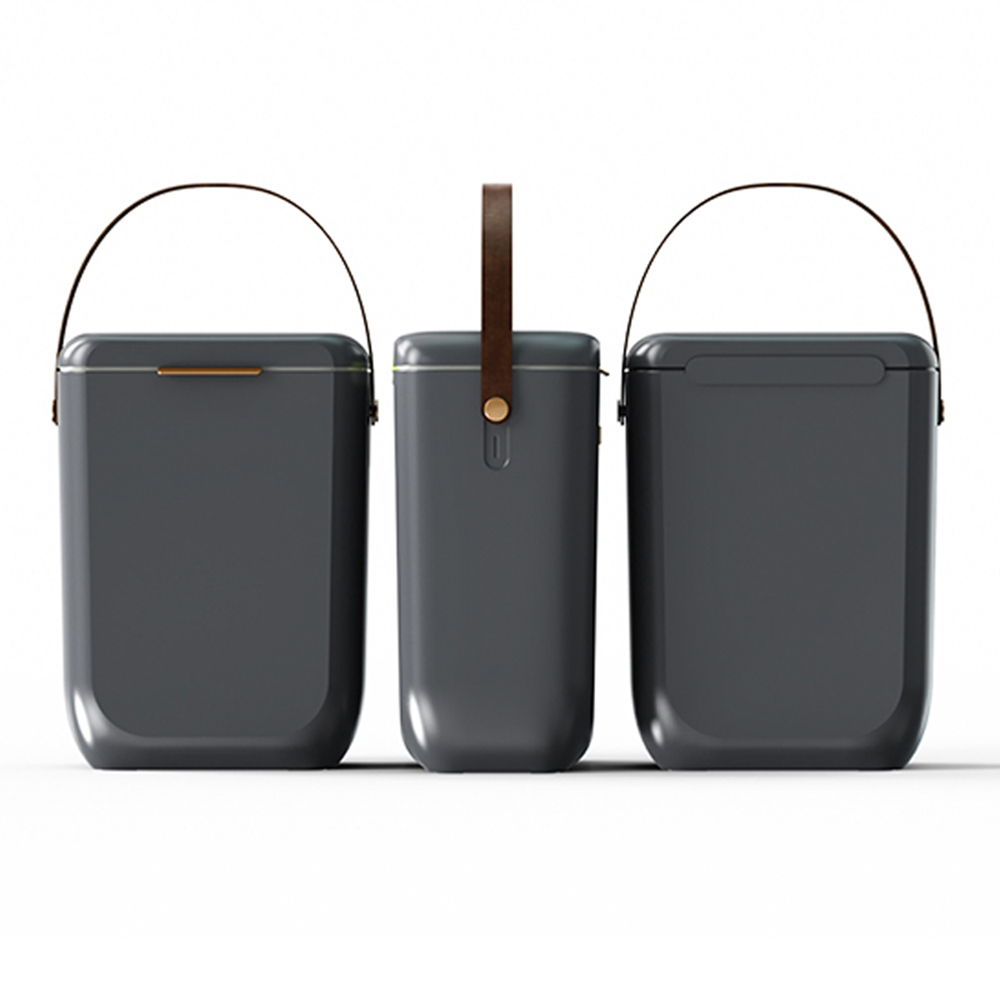 10.6QT High-Grade Fashionable ABS Hard Cooler Box with Spray Paint Wine Beer Gift Light Luxury 10L