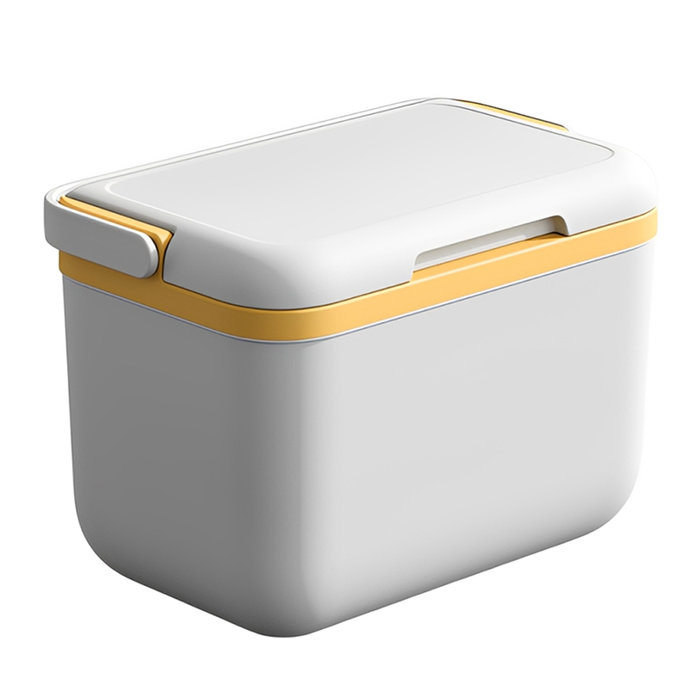 6.3QT Color Blocked Mini Customizable Commercial Gift Insulated Cooler Box with Plastic Handle 6L