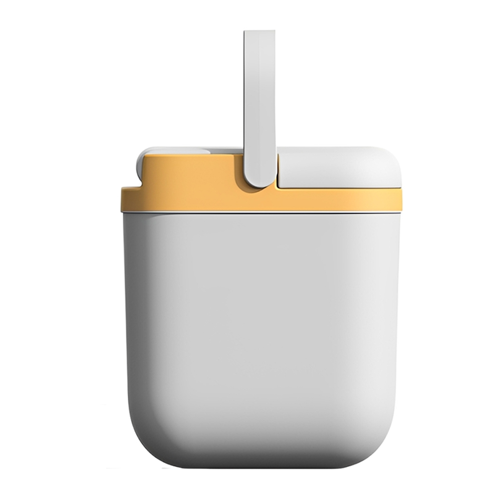 6.3QT Color Blocked Mini Customizable Commercial Gift Insulated Cooler Box with Plastic Handle 6L