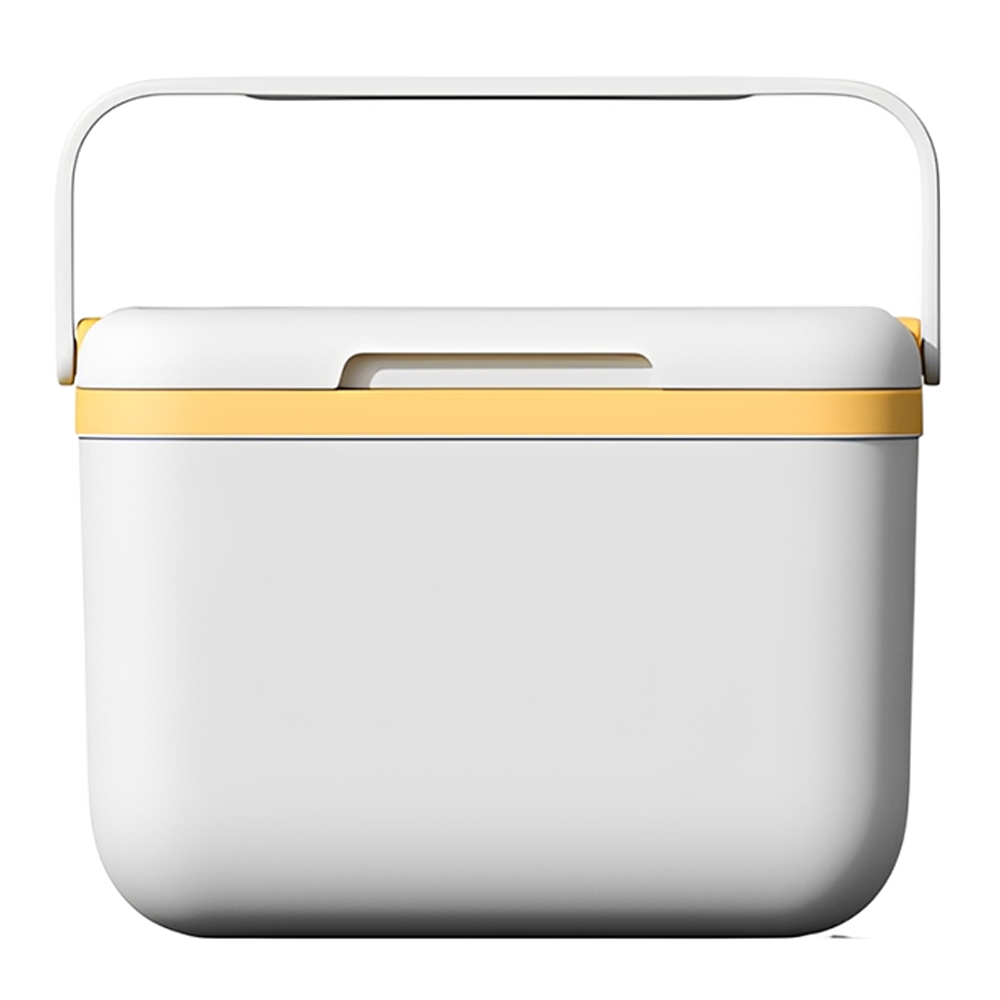 6.3QT Color Blocked Mini Customizable Commercial Gift Insulated Cooler Box with Plastic Handle 6L