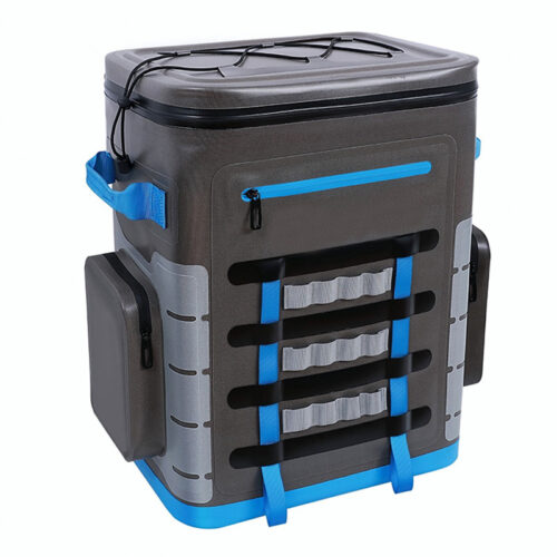 35-Can Large Capacity TPU Soft Cooler Backpack Insulated Lightweight Portable Waterproof