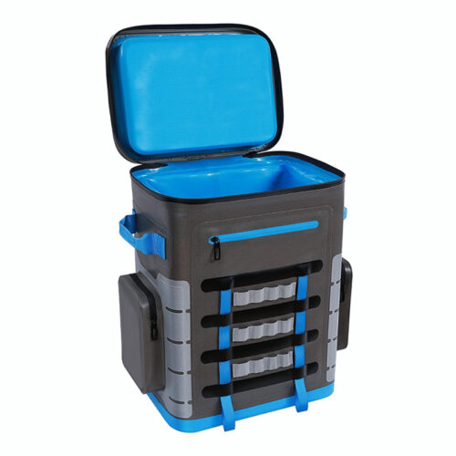 35-Can Large Capacity TPU Soft Cooler Backpack Insulated Lightweight Portable Waterproof