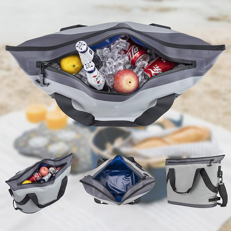 36-Can Customized TPU Cooler Bag Adjustable Strap Insulation Thermal Waterproof Backpack