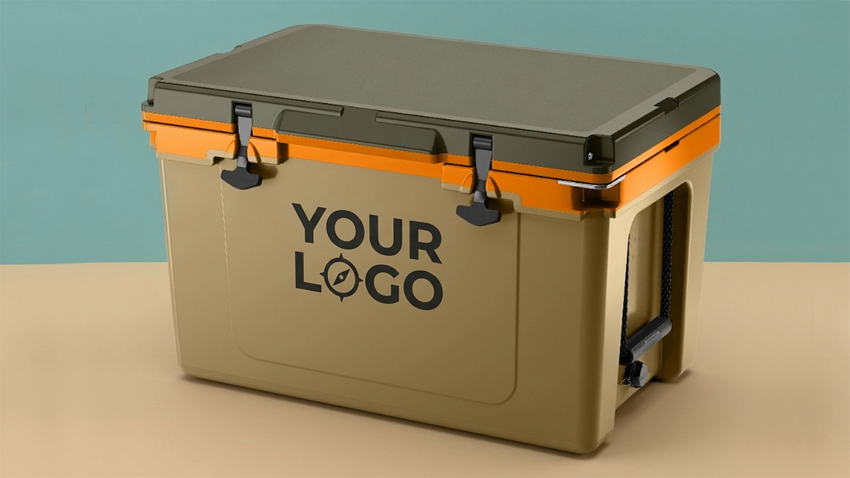 custom logo hard cooler box
