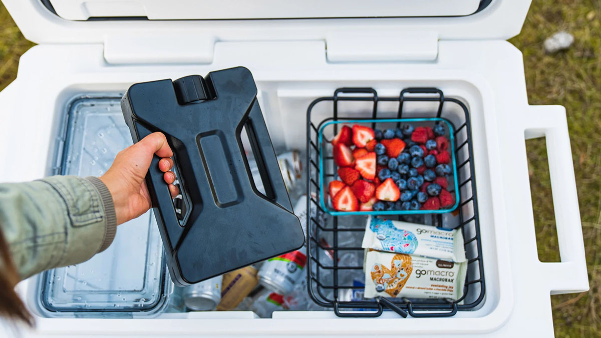 how to pack a hard cooler