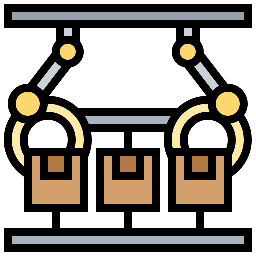 mass production line icon