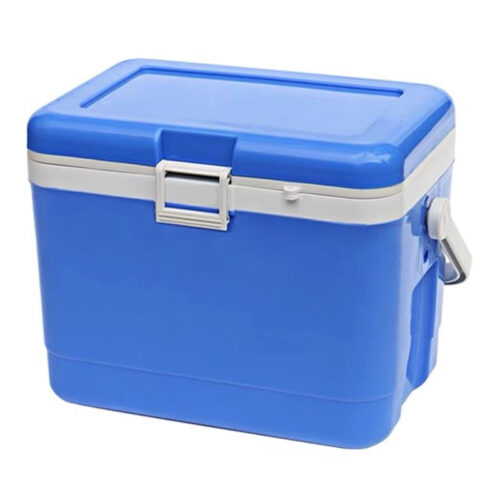 18QT Plastic Cooler Box Portable Outdoor Camping Ice Chest Medical Vaccine Transport 17L