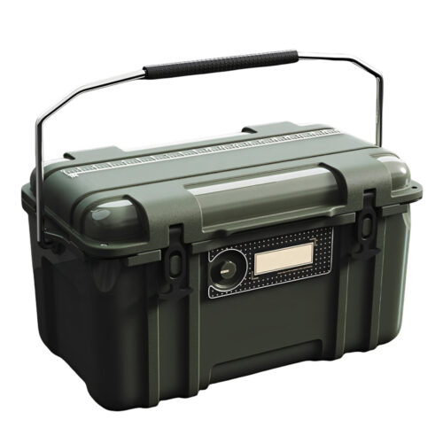 26.4QT Wholesale Rotomolded Ice Cooler Box Food Grade Beer Can Insulation Camping 25L