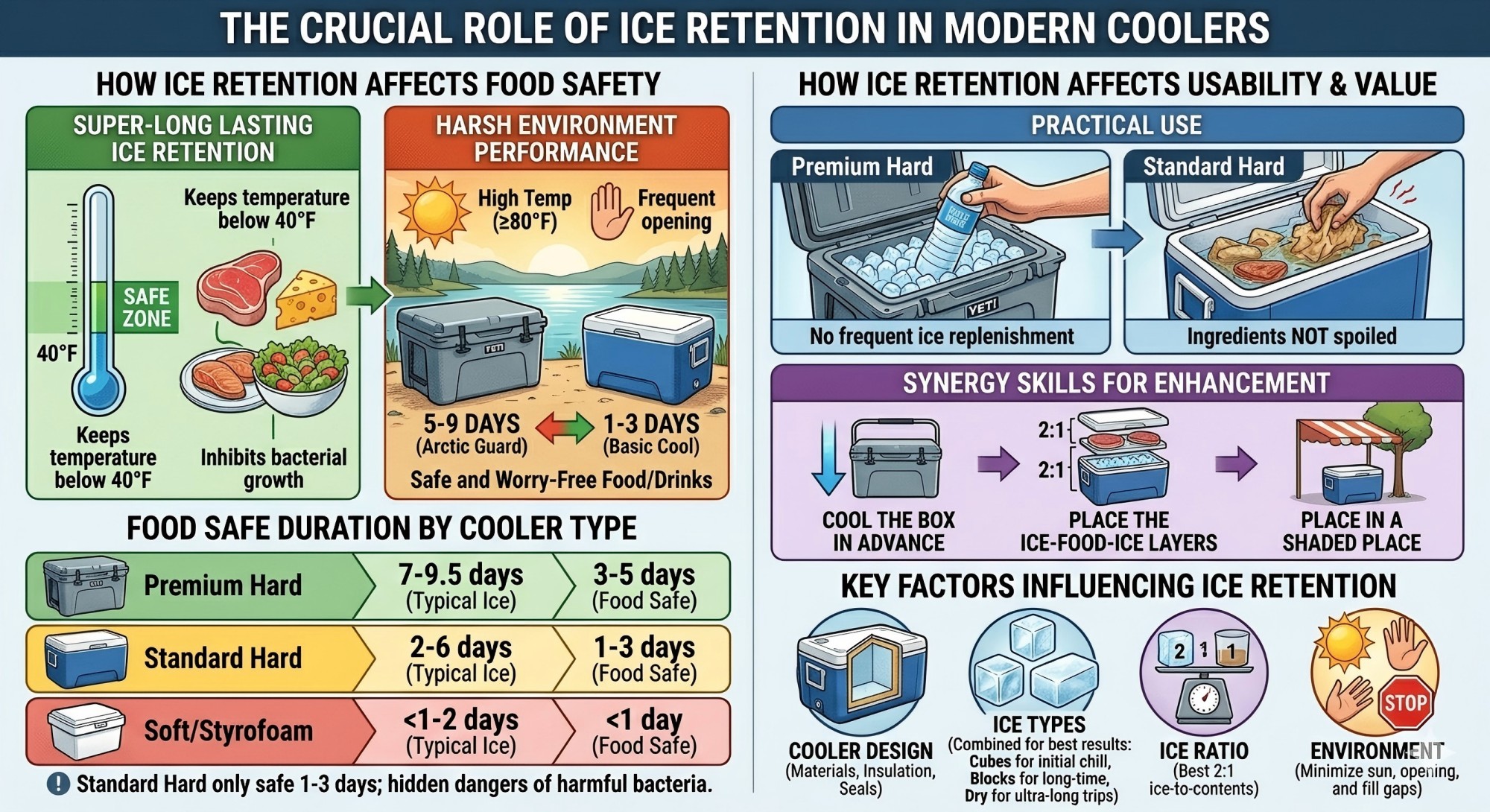 Why Ice Retention Matters in Modern Coolers