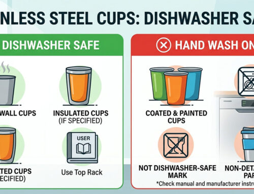 Are Your Stainless Steel Cups Dishwasher Safe?
