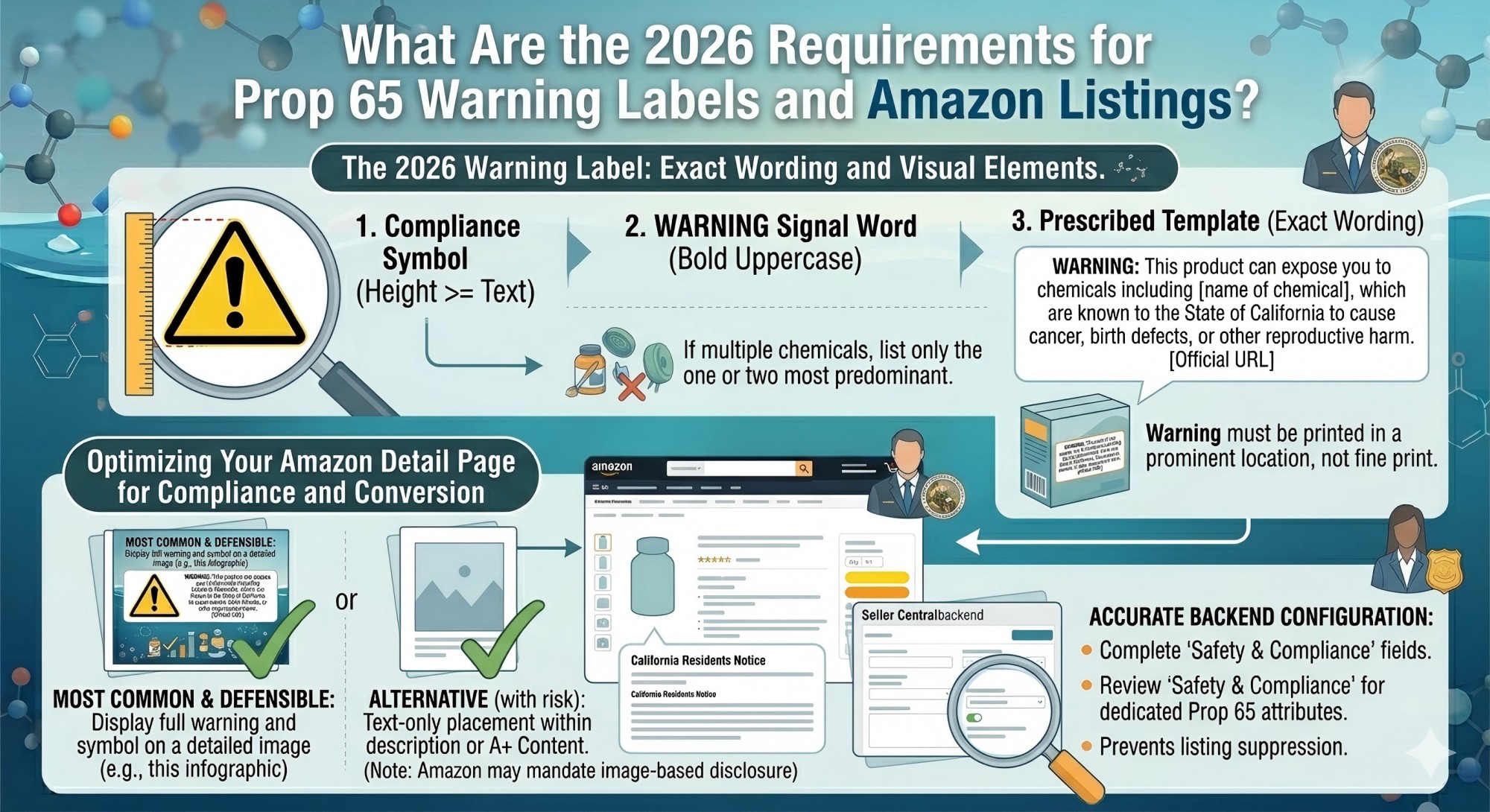 What Are the 2026 Requirements for Prop 65 Warning Labels and Amazon Listings