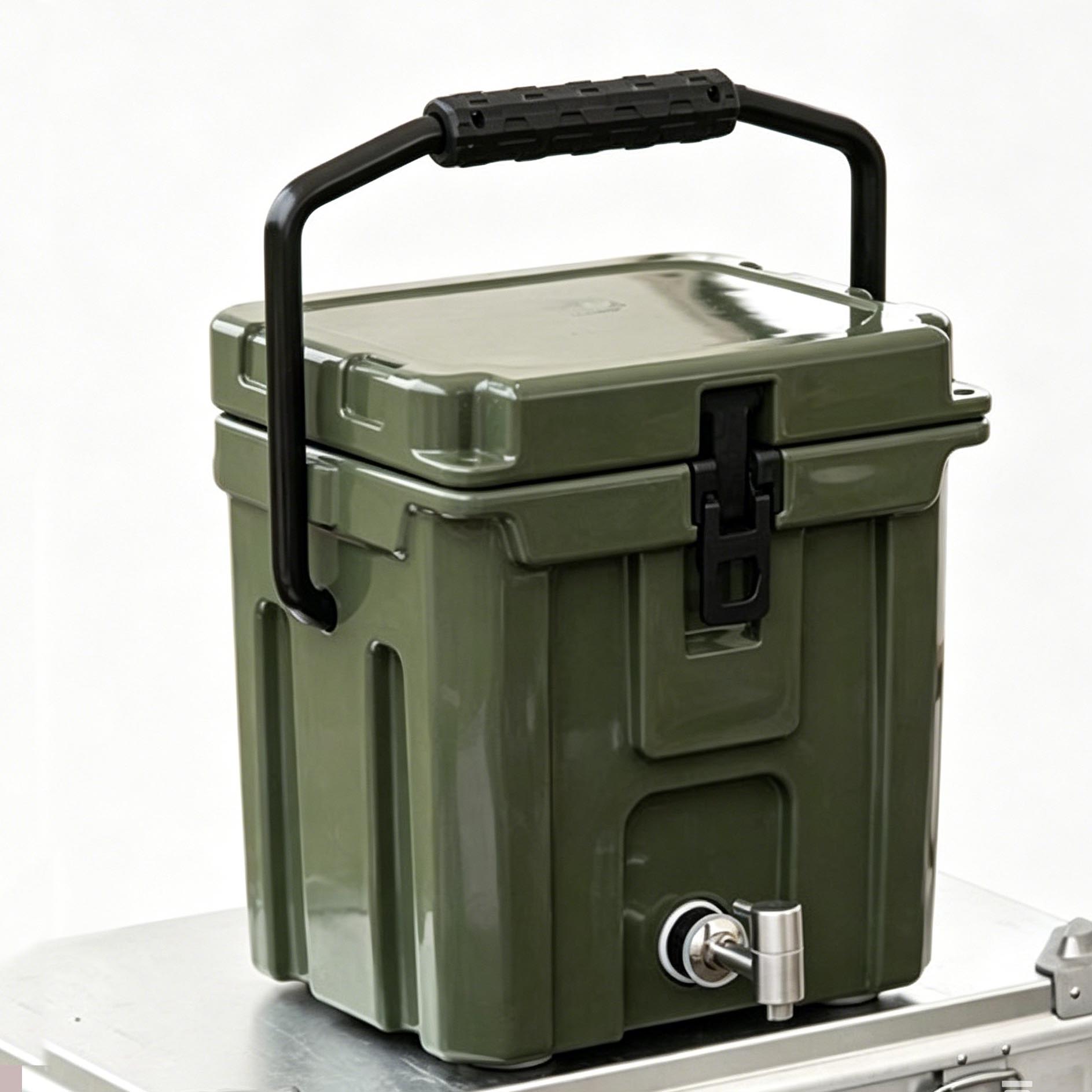 different shape and size coolers boxes