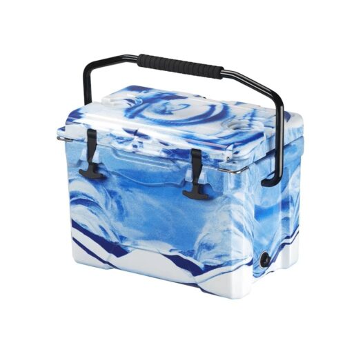 25QT Thermal Insulation Ice Cooler Box 23.66L Custom Rotomolded LLDPE Food Medicine Storage portable