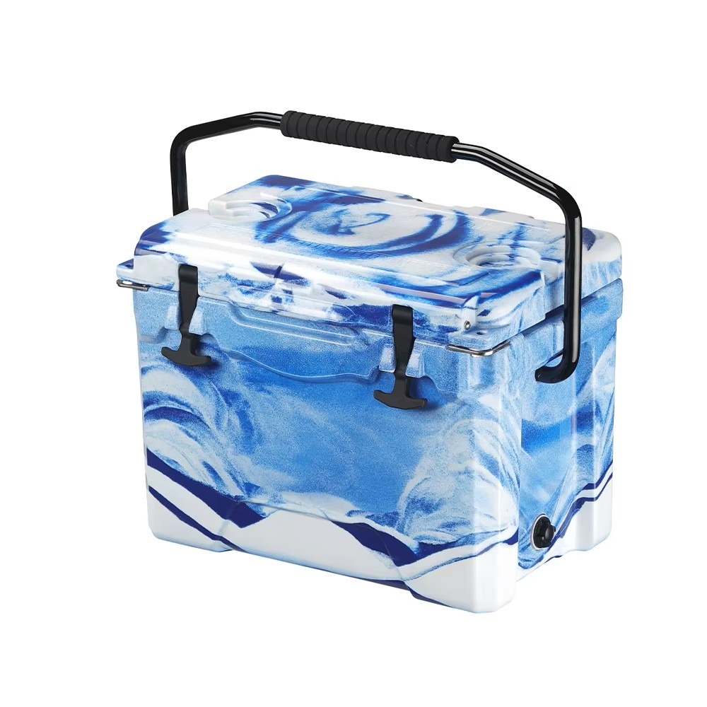 25QT Thermal Insulation Ice Cooler Box 23.66L Custom Rotomolded LLDPE Food Medicine Storage portable